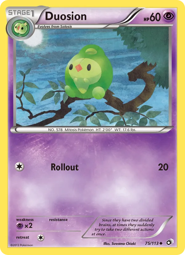 Duosion #75 – Legendary Treasures card