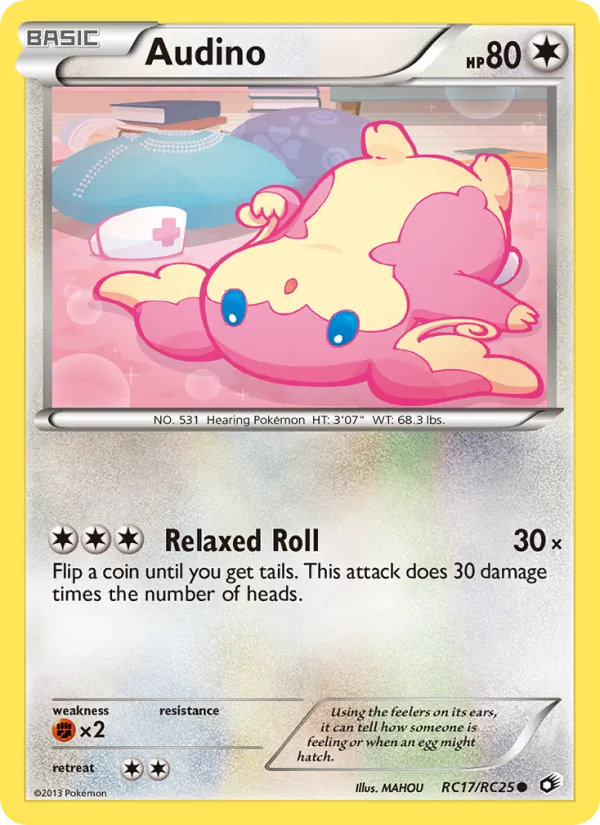 Audino #RC17 – Legendary Treasures card