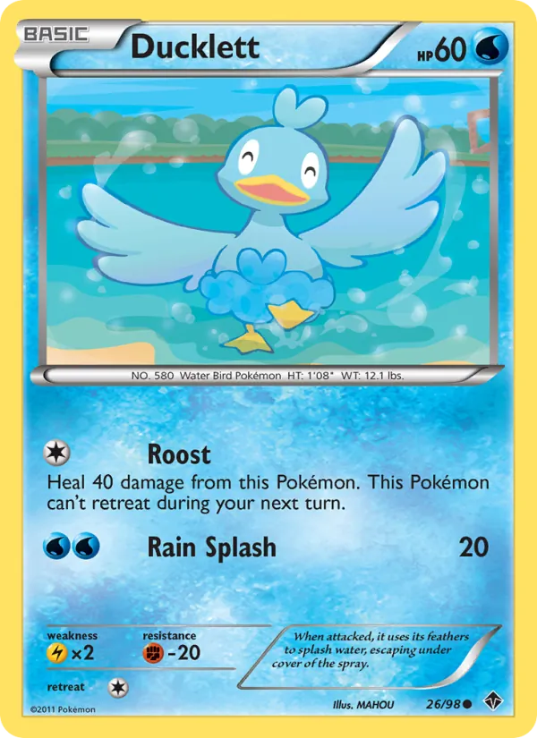 Ducklett #26 – Emerging Powers card