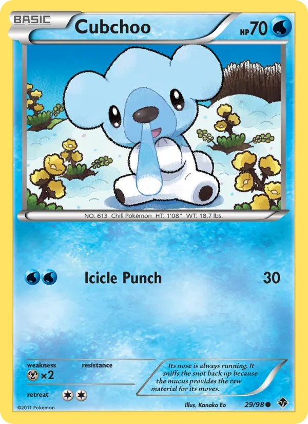 Cubchoo #29 – Emerging Powers card