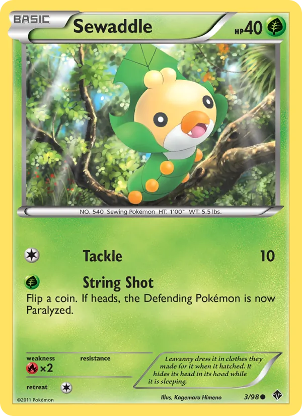Sewaddle #3 – Emerging Powers card