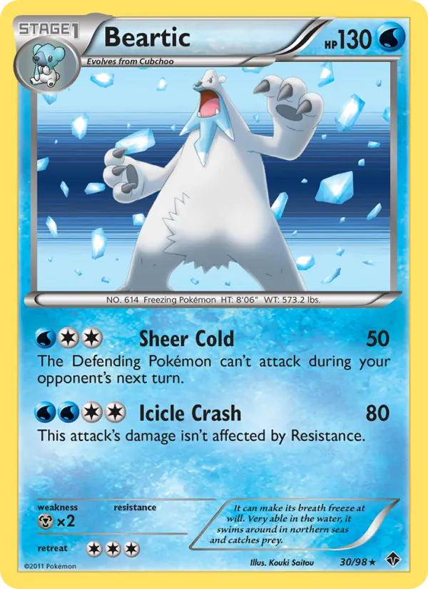 Beartic #30 – Emerging Powers card