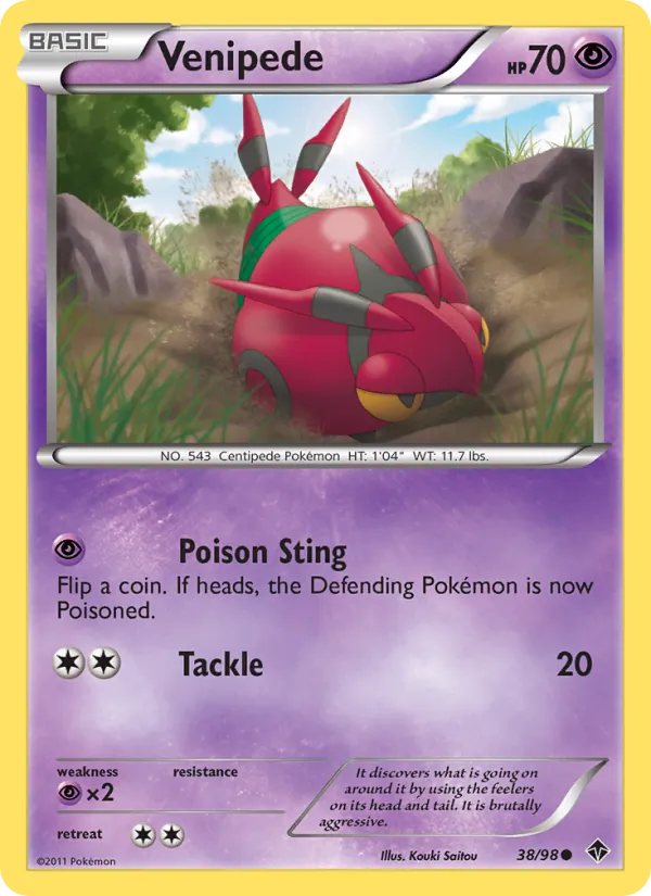 Venipede #38 – Emerging Powers card