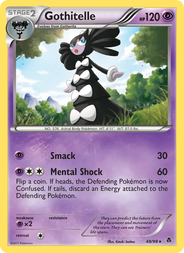 Gothitelle #48 – Emerging Powers card