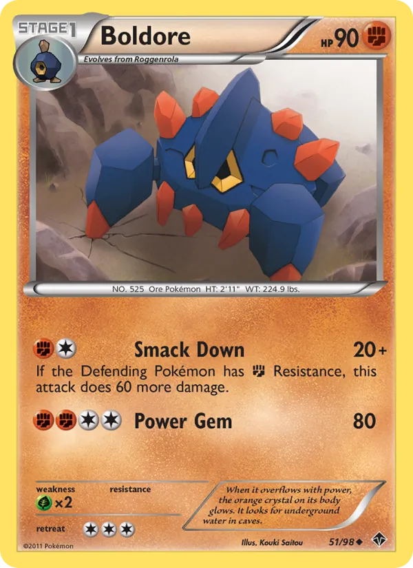 Boldore #51 – Emerging Powers card