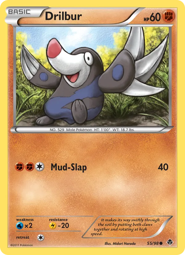 Drilbur #55 – Emerging Powers card