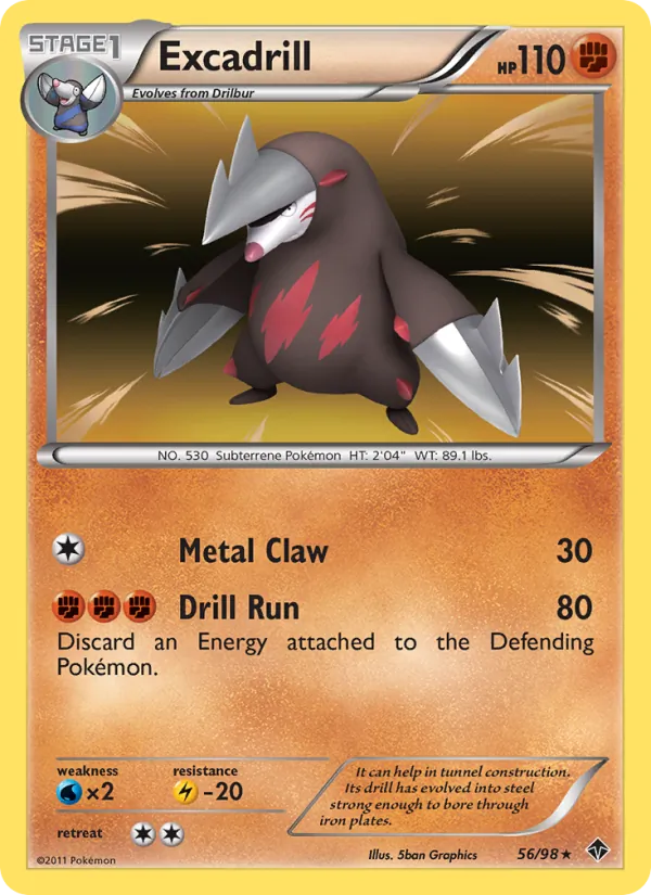 Excadrill #56 – Emerging Powers card