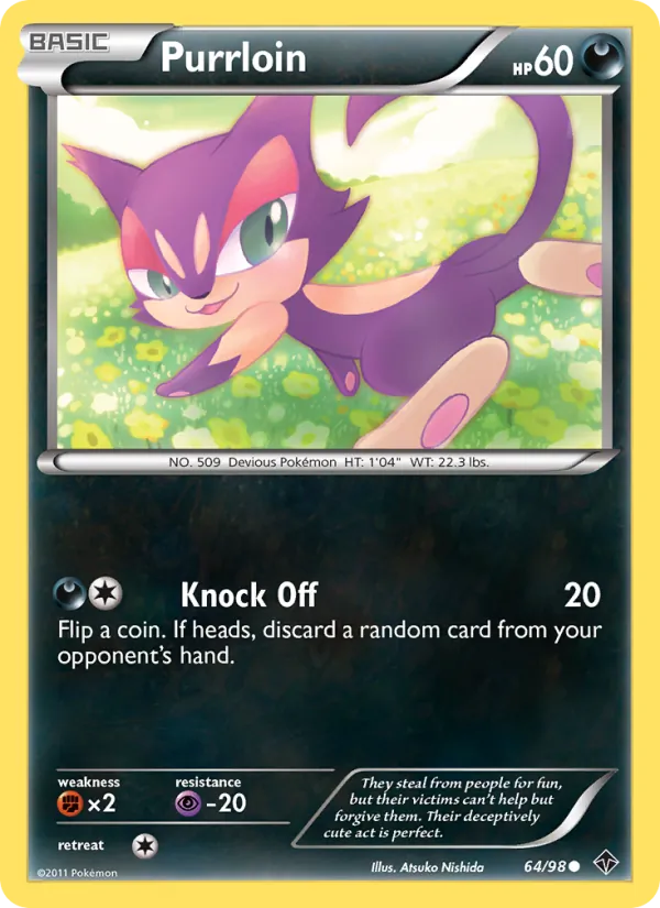 Purrloin #64 – Emerging Powers card