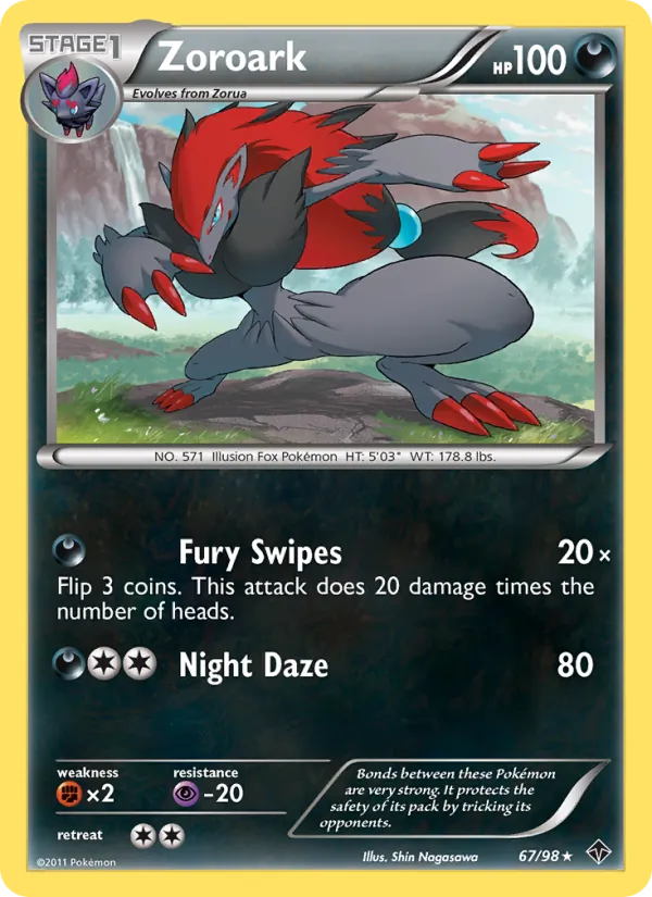 Zoroark #67 – Emerging Powers card