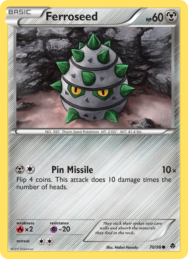 Ferroseed #70 – Emerging Powers card