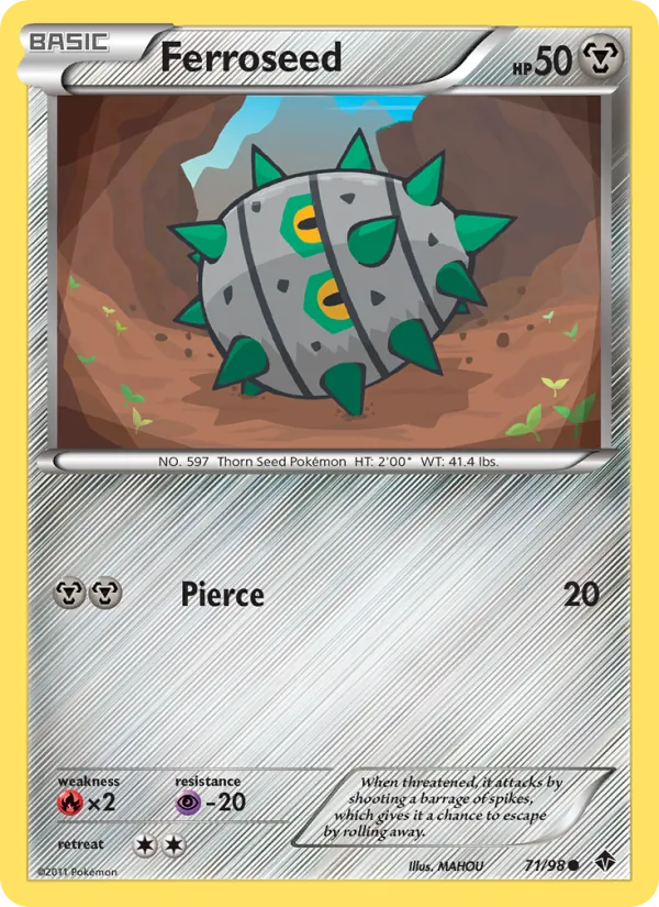 Ferroseed #71 – Emerging Powers card