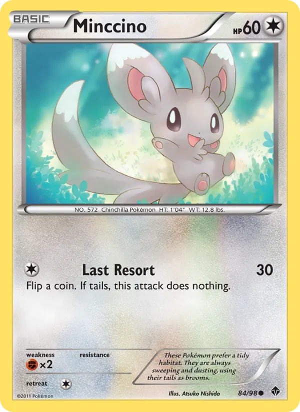 Minccino #84 – Emerging Powers card