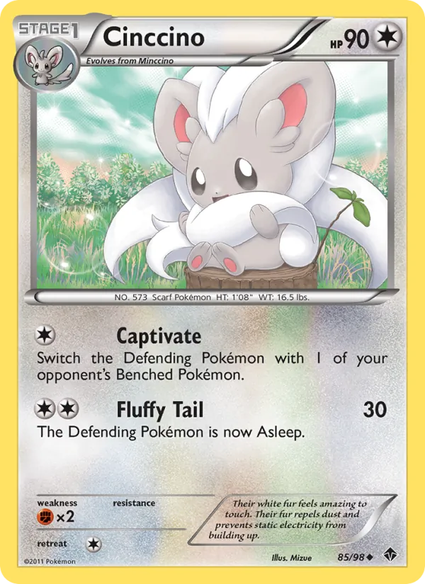 Cinccino #85 – Emerging Powers card