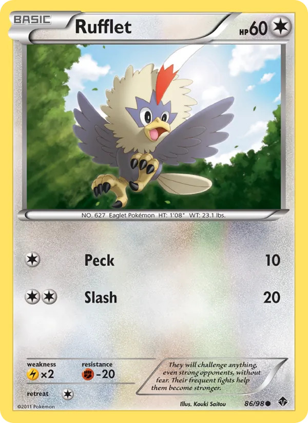 Rufflet #86 – Emerging Powers card