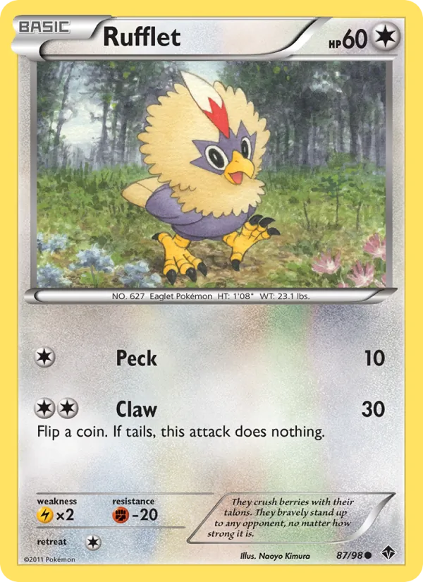 Rufflet #87 – Emerging Powers card