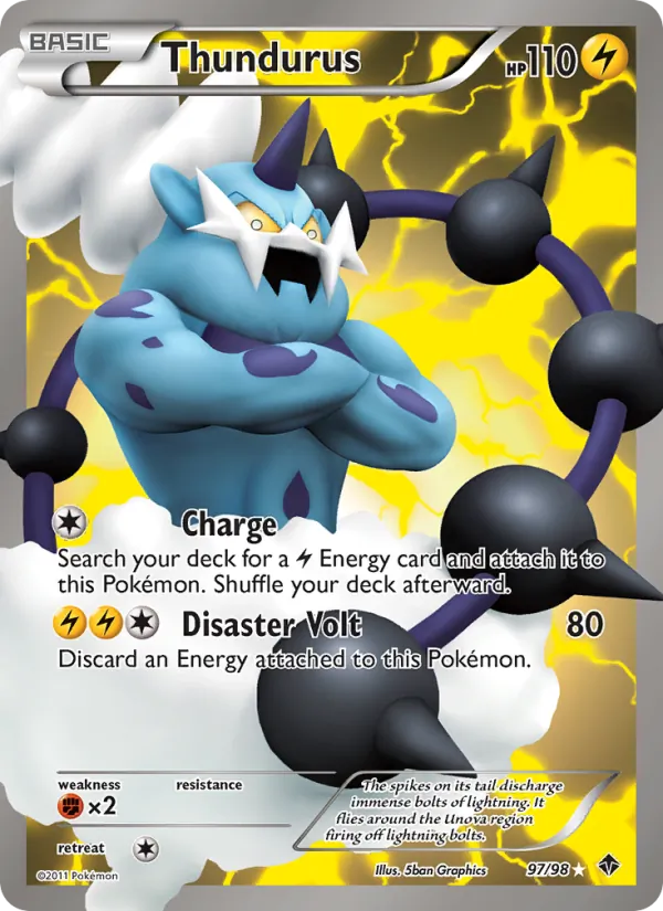 Thundurus #97 – Emerging Powers card