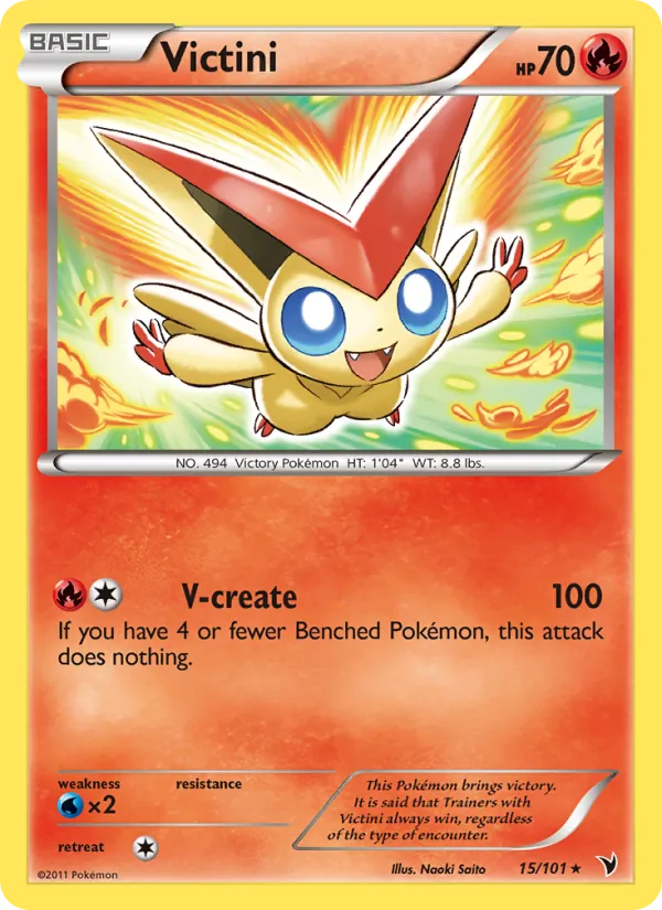 Victini #15 – Noble Victories card