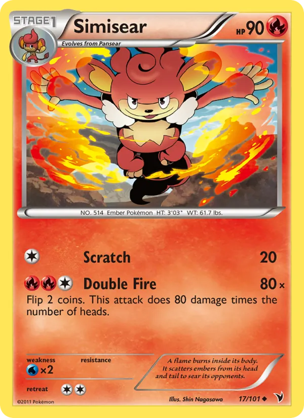 Simisear #17 – Noble Victories card