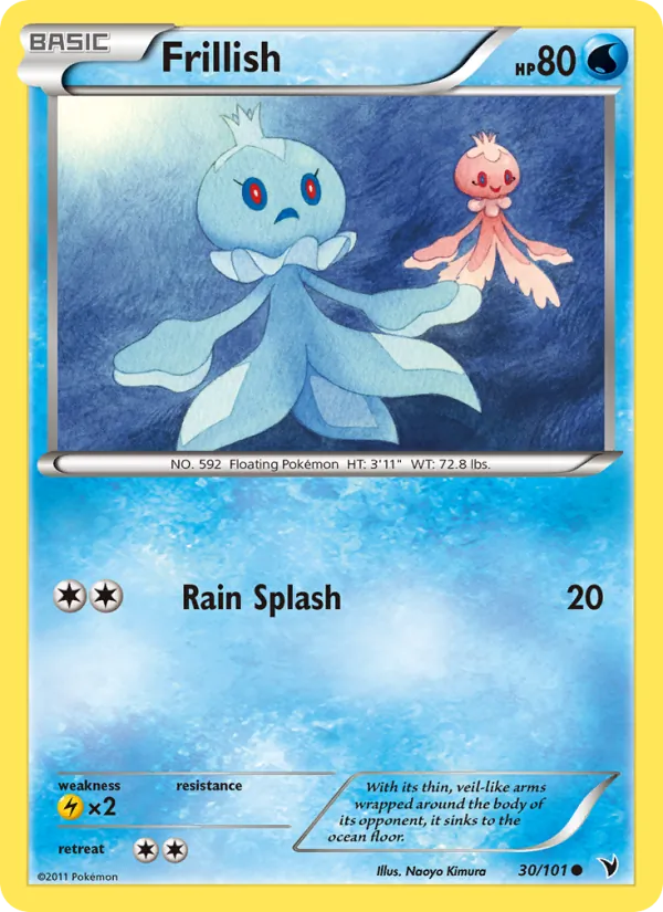 Frillish #30 – Noble Victories card