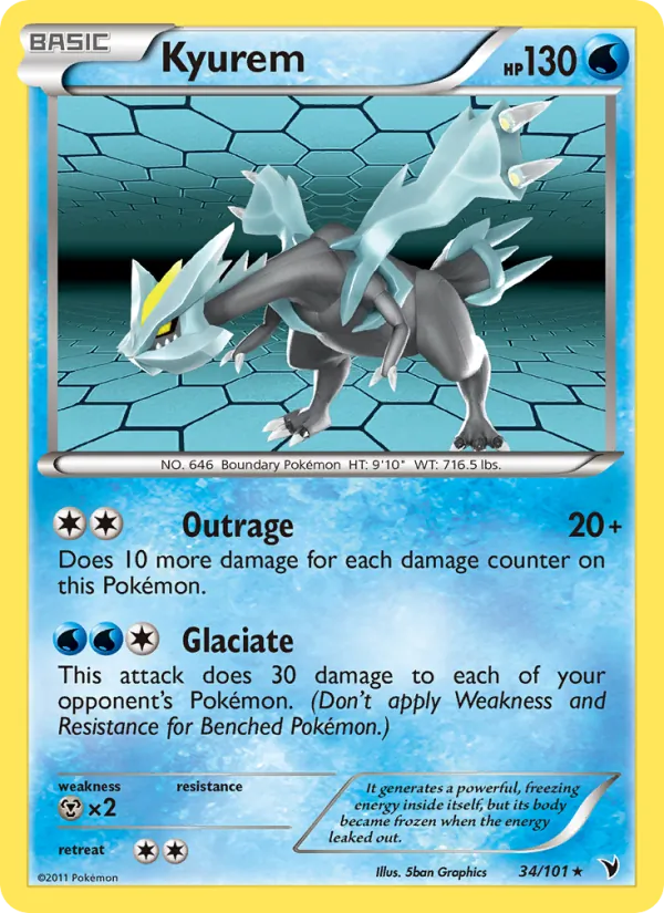 Kyurem #34 – Noble Victories card