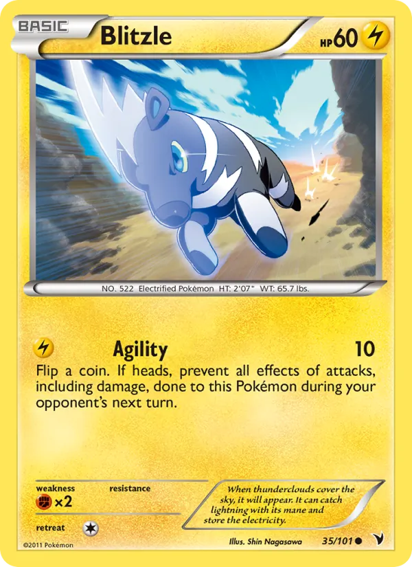 Blitzle #35 – Noble Victories card