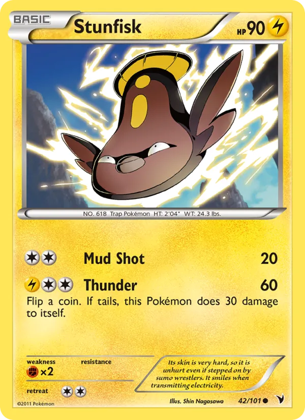 Stunfisk #42 – Noble Victories card
