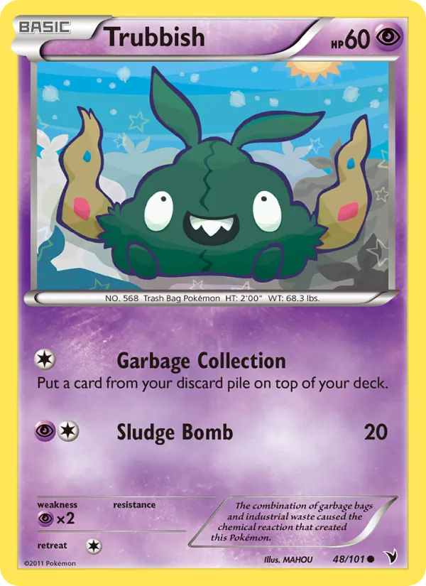Trubbish #48 – Noble Victories card
