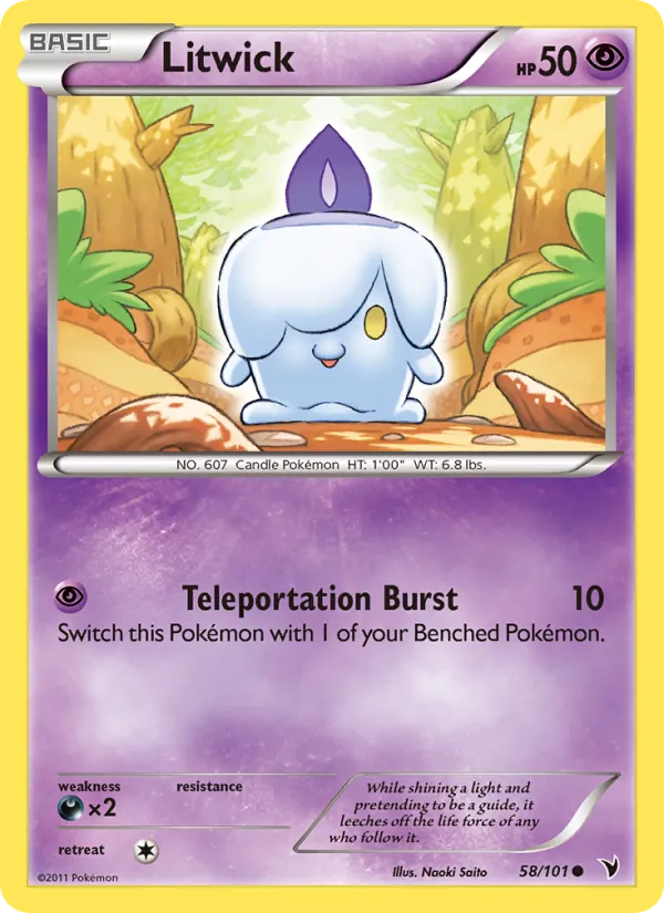 Litwick #58 – Noble Victories card