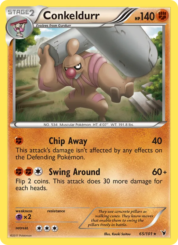 Conkeldurr #65 – Noble Victories card