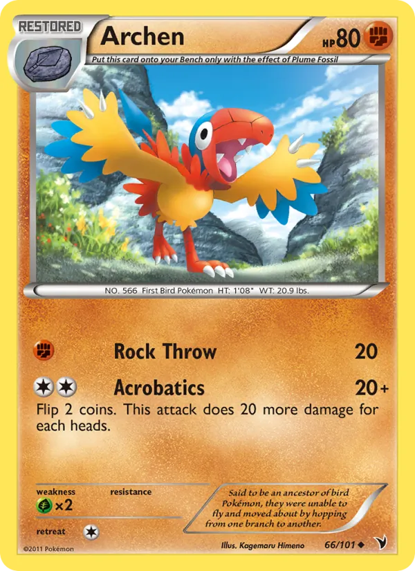 Archen #66 – Noble Victories card