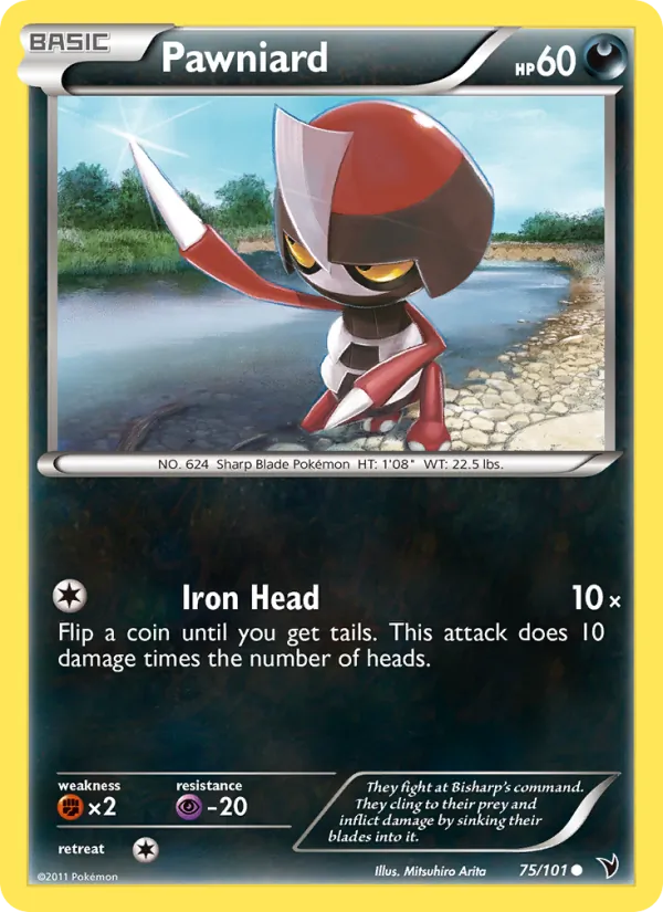 Pawniard #75 – Noble Victories card