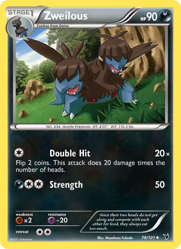 Zweilous #78 – Noble Victories card