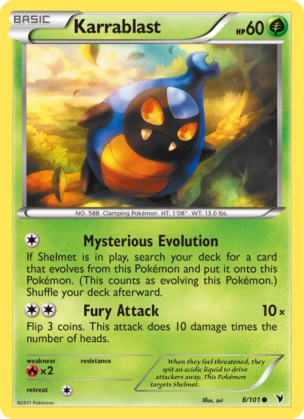 Karrablast #8 – Noble Victories card