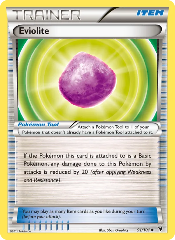 Eviolite #91 – Noble Victories card