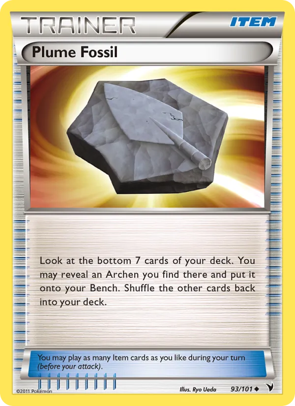 Plume Fossil #93 – Noble Victories card