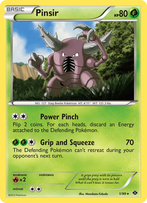 Pinsir #1 – Next Destinies card