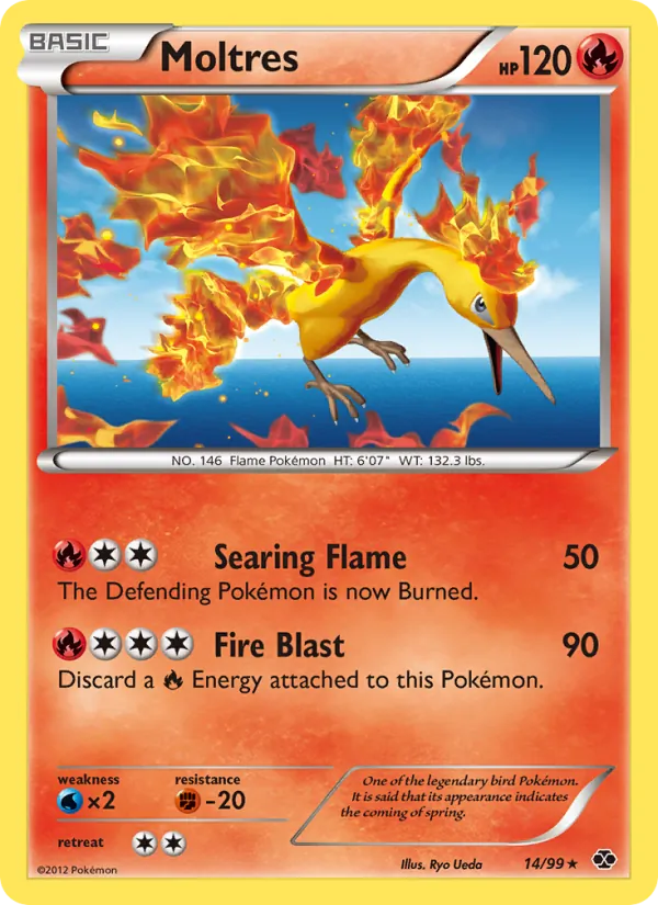 Moltres #14 – Next Destinies card