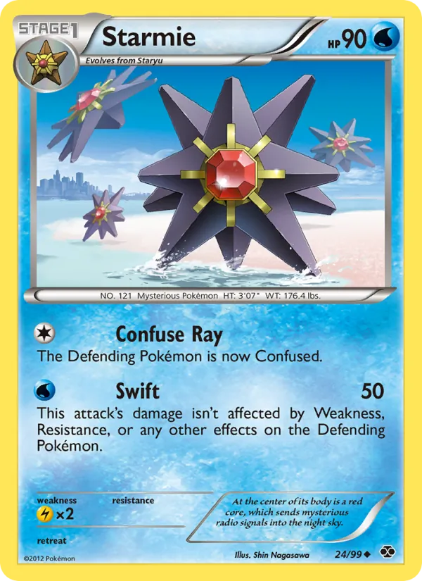 Starmie #24 – Next Destinies card