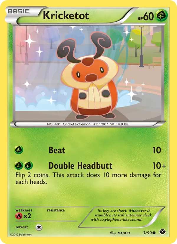 Kricketot #3 – Next Destinies card