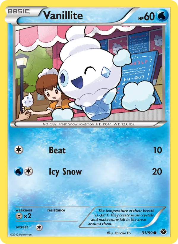 Vanillite #31 – Next Destinies card