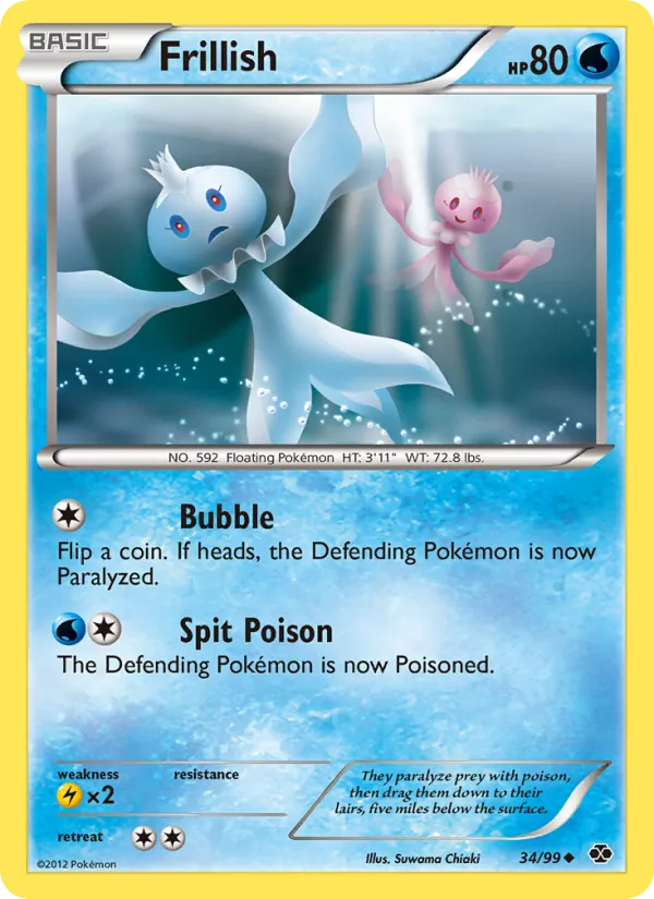 Frillish #34 – Next Destinies card