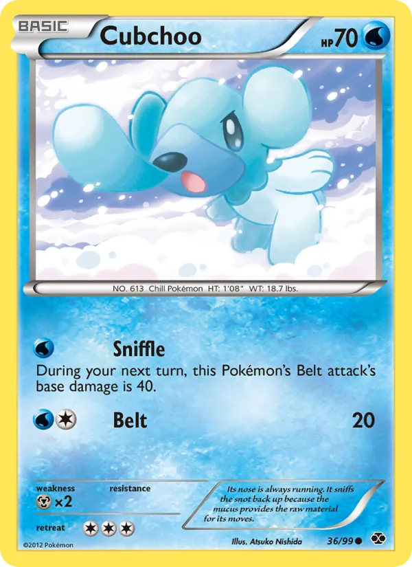 Cubchoo #36 – Next Destinies card