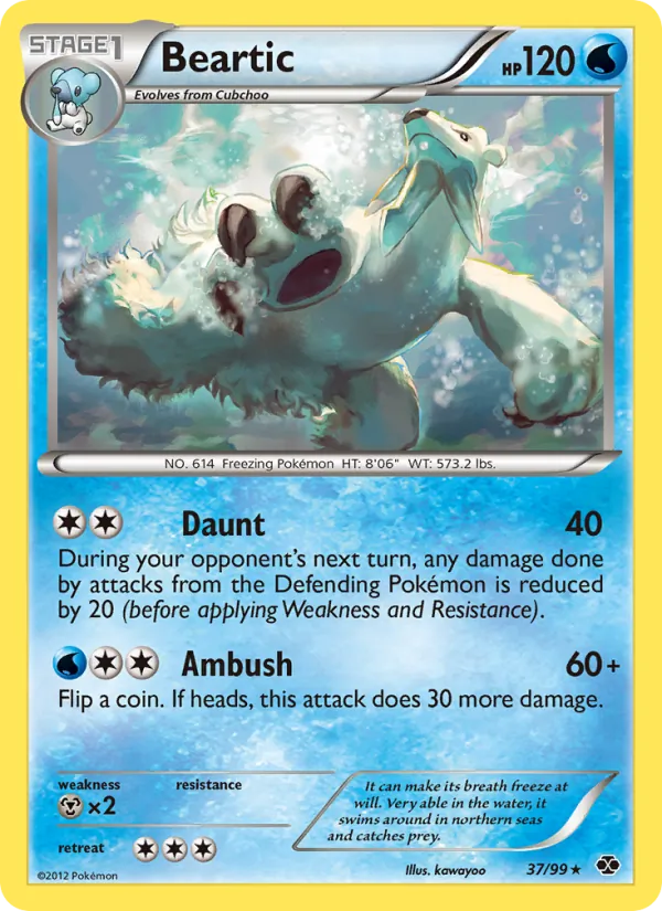 Beartic #37 – Next Destinies card