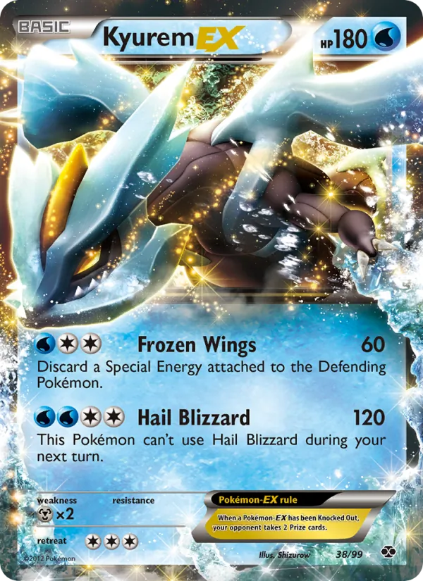 Kyurem-EX #38 – Next Destinies card