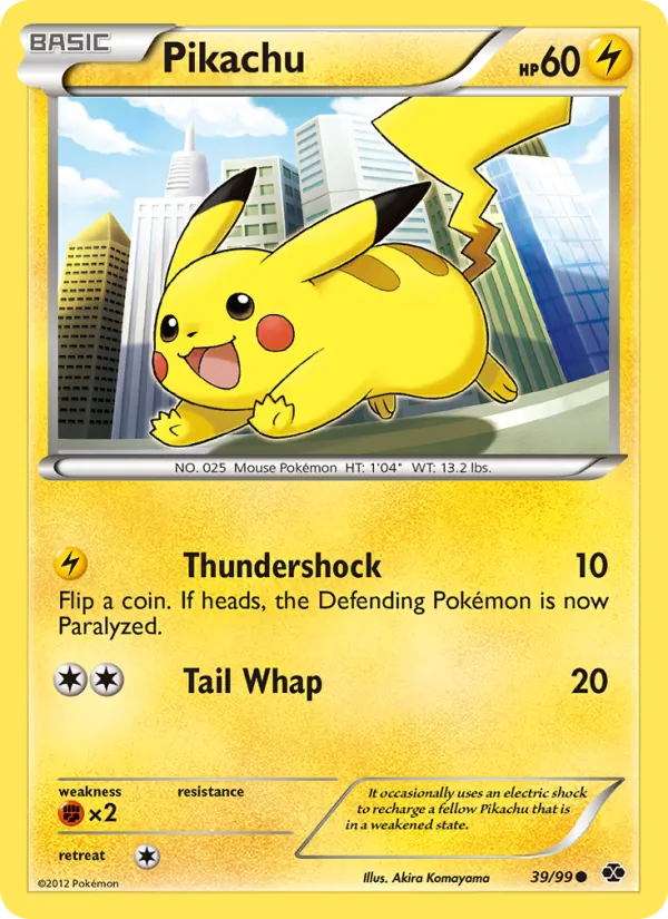 Pikachu #39 – Next Destinies card