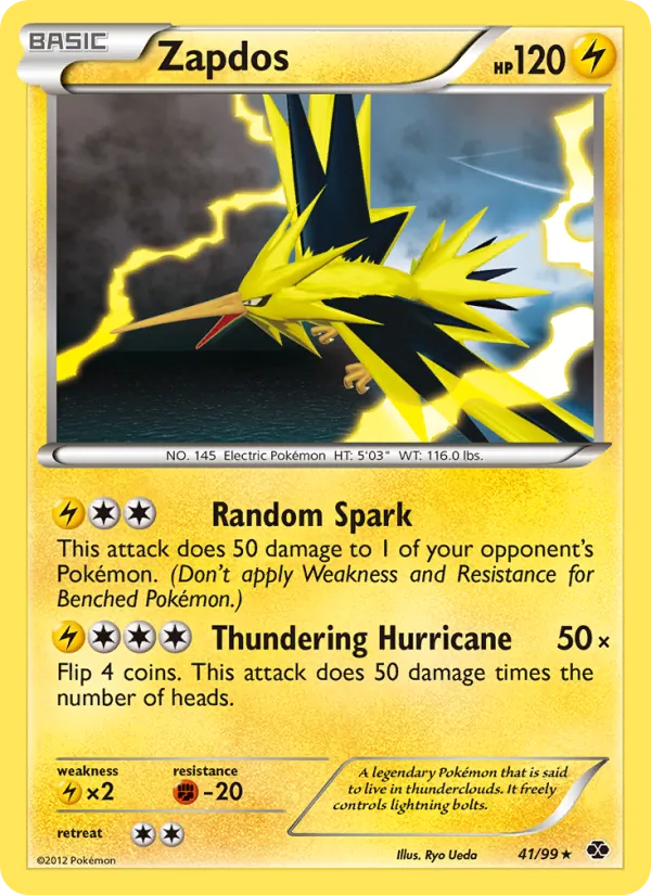 Zapdos #41 – Next Destinies card