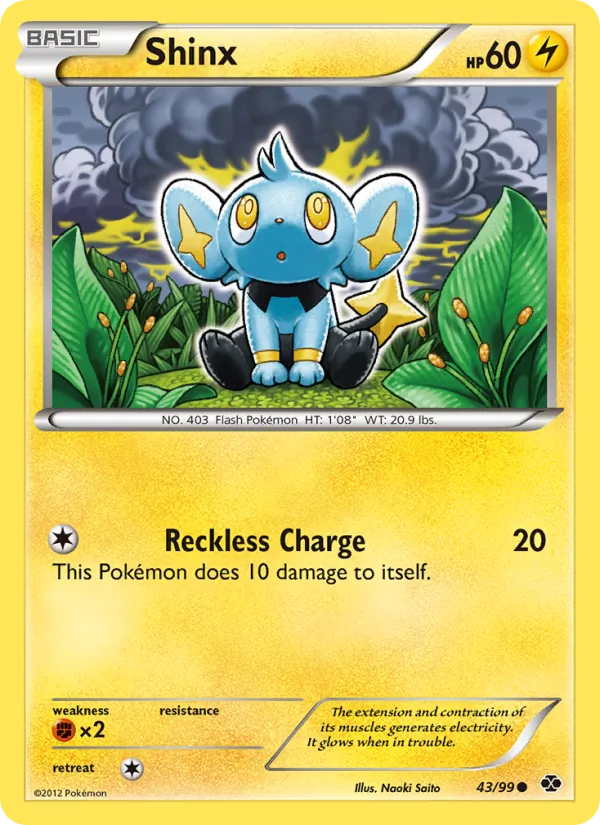 Shinx #43 – Next Destinies card