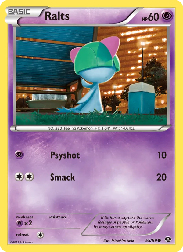 Ralts #55 – Next Destinies card