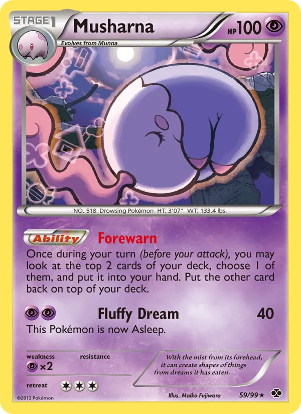 Musharna #59 – Next Destinies card