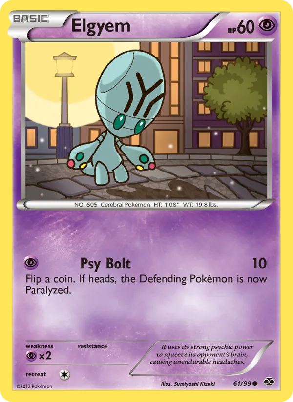 Elgyem #61 – Next Destinies card